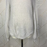 Sundance Catalog Wool Mohair Knit Beige Ribbed Sweater Size US Large Photo 5