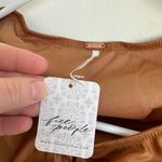 Free People Ride Along Ruched Crop Tank size L Photo 5