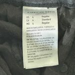 American Eagle  Mom Jeans Womens 4 Curvy Black High Rise Stretch Minimalist Photo 6