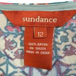 Sundance  Boho Sleeveless Floral Mixed Print Maxi Dress Size 12 Bohemian Feminine Photo 2