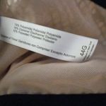 Adore Me  Bra 44G Underwire Padded Lace Trim Racer Back Front Hook in Black Photo 11