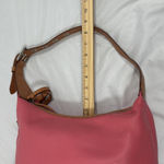 Dooney & Bourke  Pink Hue Paige Sac Shoulder Bag Pebble‎ Grain Leather Tassels Photo 14
