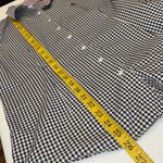 Brooks Brothers  Red Fleece button down shirt long sleeve Gingham print Sz 6 Photo 2