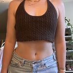 Gap vintage  cropped knit halter top Photo 0