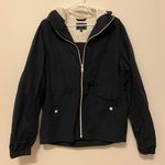 J.Crew Navy Rain Coat Photo 0