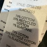 Good American black distressed oversized denim shirt jacket size 5/6(2XL) Photo 4