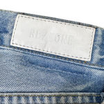 RE/DONE  90’s High Rise Loose Distressed Light Wash Button Fly Jeans 24 (27x31) Photo 7