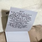 Moschino White Linen Blend Trouser, Size 12 Photo 13