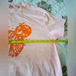Pink and Orange women Disney pumpkin themed fall Halloween shirt size Large Photo 3