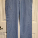 FIGS Kade Cargo Scrub Pants Heather Denim Technical Collection Size XXS Photo 0
