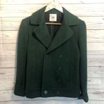 CAbi  Forest Green Short Pea Coat Jacket 3159 Photo 1