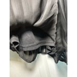 Charlotte Russe  Black Long‎ Sleeve Sheer Romper Ribbed w Pockets Medium Photo 3