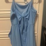 Cute mini dress blue Size L Photo 2