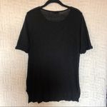 frame denim FRAME Le Boxy Epaulette Linen Tee Photo 6