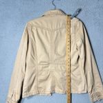 Aeropostale Vintage  Jacket Womens M Tan Khaki Long Sleeve Button Down Y2K‎ Photo 13