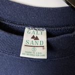 Urban Outfitters Notre Dame Crewneck Sweatshirt Vintage 90s Extra Small XS Blue Graphic Photo 11