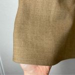 J.Crew  Classic Tan Women's Wrap Skirt with Tie Skirt Size 12 Photo 2