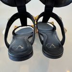 Valentino Garavani Valentino Black Roman Stud Gladiator Sandals EU 36.5 US 6.5 Authentic Photo 10