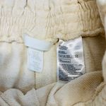 H&M Cream Paperbag Waist Heavy Jersey Shorts Coastal Shorts Sz XS Photo 3