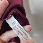 Free People burgundy sheer Nigthy dress Photo 3