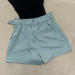 Bershka Green Plaid Skort Photo 3