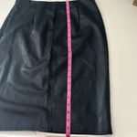 SheIn  Faux black leather pencil skirt Photo 4