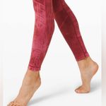 Lululemon  athletica Red Leggings Photo 3