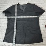 FIGS Gray  scrub top Photo 3