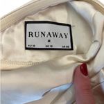 RUNAWAY THE LABEL Havanna Mini Dress in Ivory Medium Photo 5