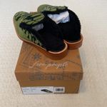 Free People Butterfly Effect Mule Green Velvet Photo 3