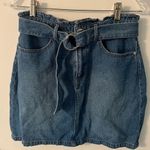 Divided Jean Skirt Photo 3