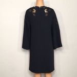 Alfani black dress with cut out embroidered lace. New Photo 6