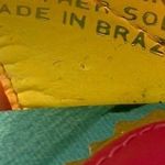 Antonio Melani Pink Leather Tropical Wedge Buckle “Cougar” Style Photo 9