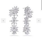 Steven Khalil Bridal Earrings Silver Photo 5