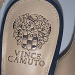 Vince Camuto VP Harrington Caged Strappy Wood Block Heel Sandal Shoes Photo 2