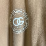 Obey Hoodie Crop Peach Womens Size Large Graphic Print Back Outdoor Photo 4