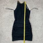 Veronica Beard  Kalita Silk Blend Chain Halter Mini Dress Black 0 Photo 14