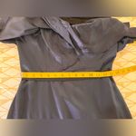 Amur  Navy Pleated Lace Pippa Dress Size 4 Photo 12