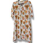 Matilda Jane  size large floral print half sleeve Sunday adventure begins dress Photo 1