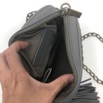 Anthropologie Grey Woven Purse Photo 3