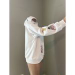 Disney Winnie The Pooh Women's Full Zip Sweatshirt Hoodie XL White NWT #33 Photo 6