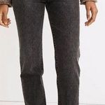 Madewell The Perfect Vintage Straight Jean Size 23 Black Crossover Edition Photo 0