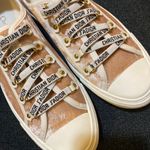 Christian Dior Dior Pink Velvet Low Top Walk'N'Dior Sneakers size 41 Photo 3