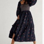 Free People  Dahlia Embroidered Maxi Dress Photo 3