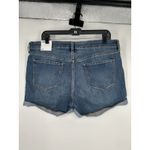Old Navy  Medium Wash Denim Jean‎ Shorts Jorts Stretch High Rise Blue Size 14 36 Photo 1
