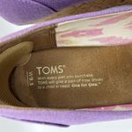 Toms Purple Orchid Wedge Hemp Sandals Sz 9.5 Open Toe Photo 2