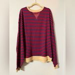 Free People NWOT Classic Striped Crew in the Nautical Combo Photo 3
