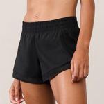 Athleta Black Athletic Running Shorts Photo 0