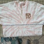Disney  Parks Pink and White Tie Dye Spirit Jersey XS vacation travel‎ beach Photo 6