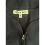 Elizabeth and James  Navy Blue Half Zip Sleeveless Bodycon Mini Dress‎ Small Photo 2